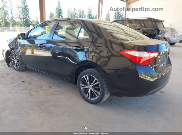 5YFBURHE6GP565211 2016 TOYOTA COROLLA Black Rear left