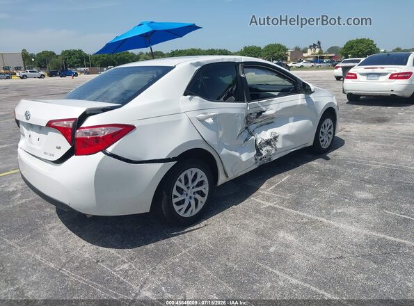 5YFBURHE6JP853124 2018 TOYOTA COROLLA White Tył prawy