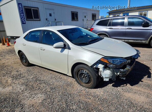 5YFBURHE6KP922251 2019 TOYOTA COROLLA Белый Передняя правая четверть