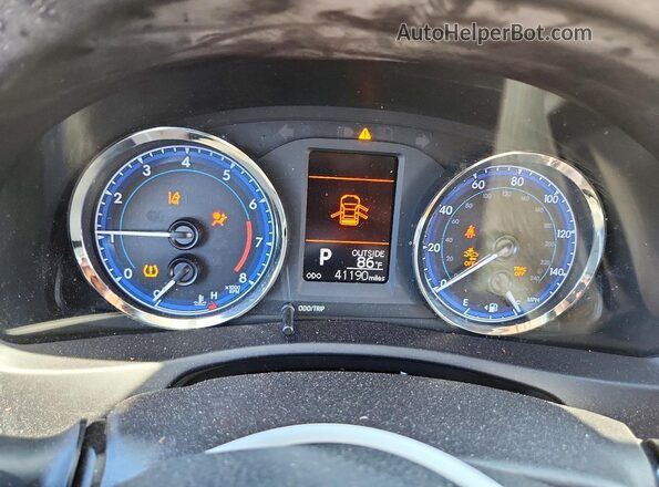 5YFBURHE6KP922251 2019 TOYOTA COROLLA Белый Вид щитка приборов