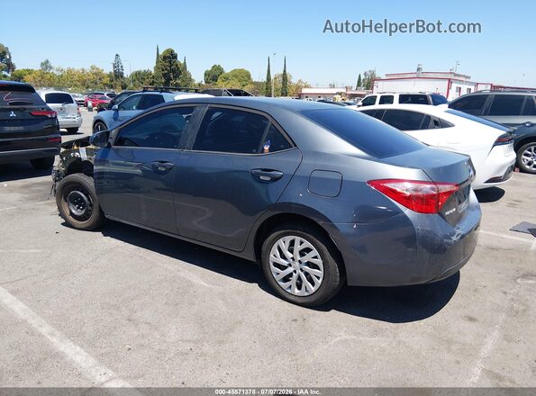 5YFBURHE6KP934903 2019 TOYOTA COROLLA Серый Задняя левая четверть