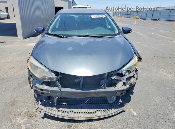 5YFBURHE7GP420193 2016 TOYOTA COROLLA Серый Вид спереди