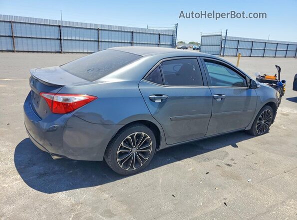 5YFBURHE7GP420193 2016 TOYOTA COROLLA Серый Задняя правая четверть
