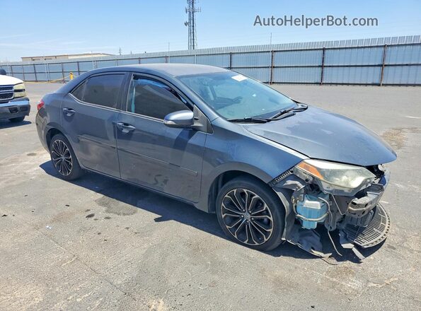 5YFBURHE7GP420193 2016 TOYOTA COROLLA Серый Передняя правая четверть