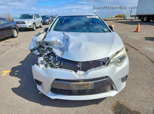 5YFBURHE7GP473802 2016 TOYOTA COROLLA Серебряный Вид спереди