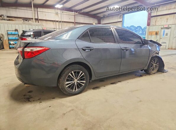 5YFBURHE7GP507057 2016 TOYOTA COROLLA Gray Trasero derecho