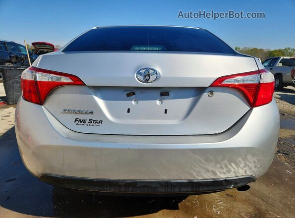 5YFBURHE7GP532041 2016 TOYOTA COROLLA Серый Вид сзади