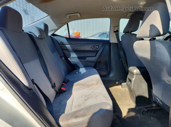 5YFBURHE7GP532041 2016 TOYOTA COROLLA Серый Вид задних сидений