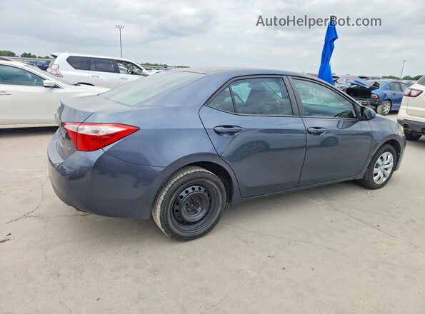5YFBURHE7GP543475 2016 TOYOTA COROLLA Charcoal Rear right