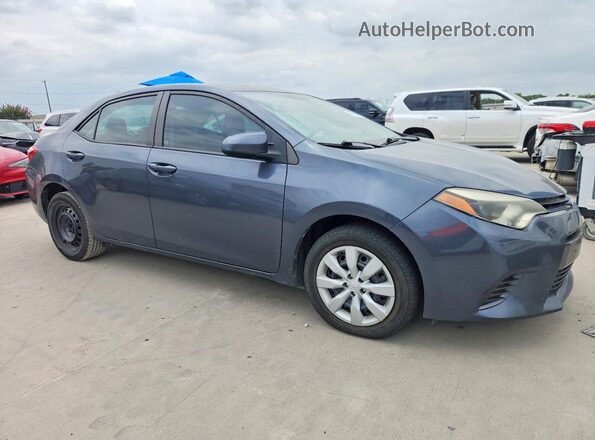 5YFBURHE7GP543475 2016 TOYOTA COROLLA Charcoal Front right