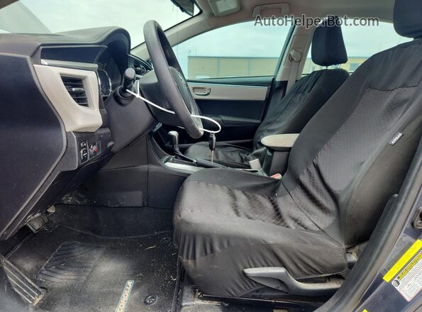 5YFBURHE7GP543475 2016 TOYOTA COROLLA Charcoal Front interior view