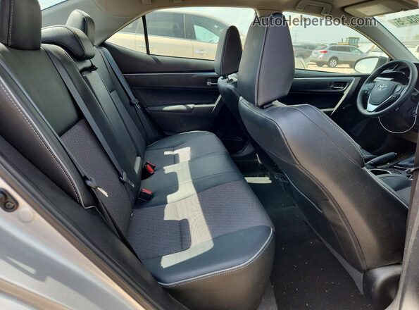 5YFBURHE7GP545193 2016 TOYOTA COROLLA Silver Widok tylnych siedzeń