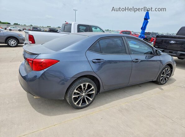 5YFBURHE7HP575280 2017 TOYOTA COROLLA Blue Tył prawy