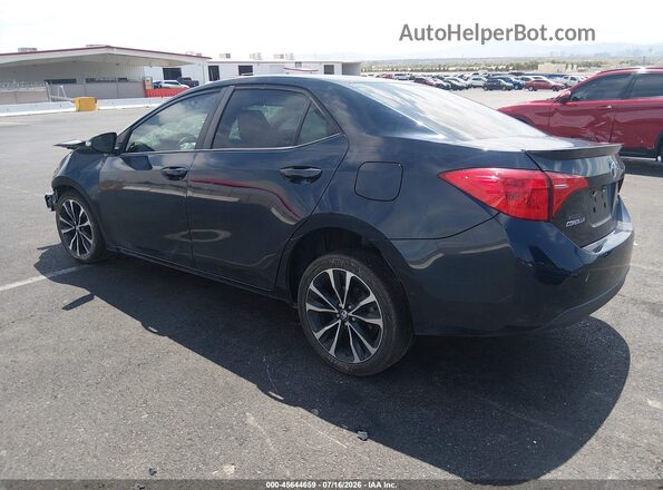 5YFBURHE7KP859614 2019 TOYOTA COROLLA Blue Trasero izquierdo