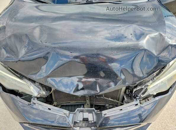 5YFBURHE7KP877644 2019 TOYOTA COROLLA Black Widok wnętrza z tyłu