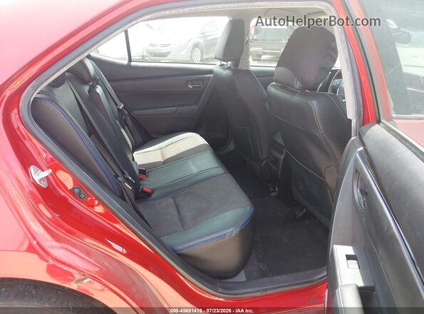 5YFBURHE7KP924378 2019 TOYOTA COROLLA Red Вид наклейки з VIN-кодом