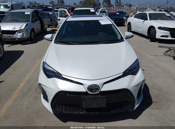 5YFBURHE7KP926809 2019 TOYOTA COROLLA White Widok zestawu wskaźników