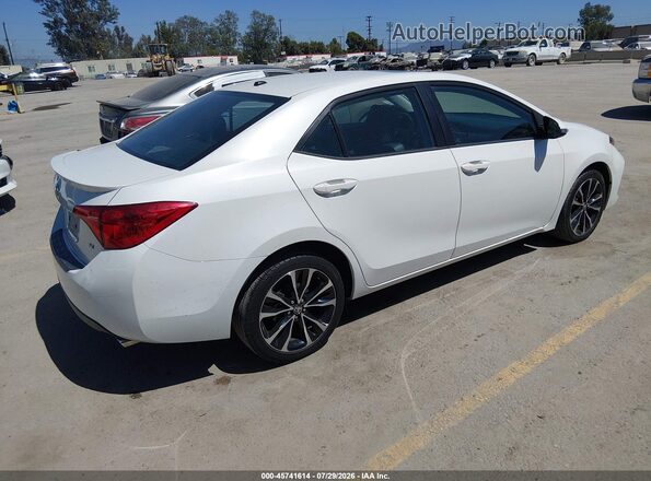 5YFBURHE7KP926809 2019 TOYOTA COROLLA White Tył prawy