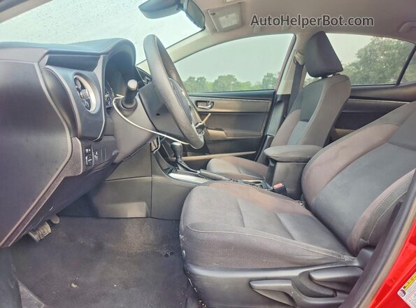 5YFBURHE7KP926812 2019 TOYOTA COROLLA Red Vista interior delantera