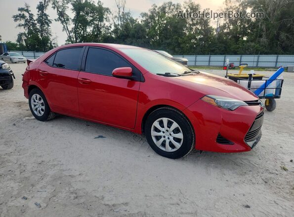 5YFBURHE7KP926812 2019 TOYOTA COROLLA Red Delantero derecho