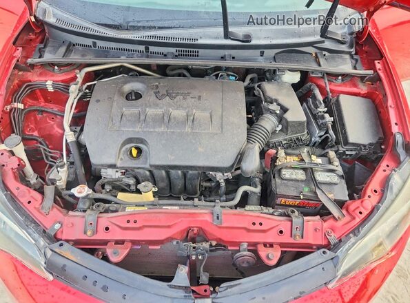 5YFBURHE7KP926812 2019 TOYOTA COROLLA Red Vista interior trasera