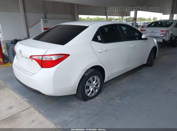 5YFBURHE8GP404424 2016 TOYOTA COROLLA White Tył prawy