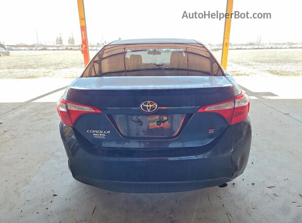 5YFBURHE8GP407453 2016 TOYOTA COROLLA Black Widok wnętrza z przodu