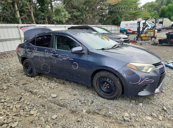5YFBURHE8GP409901 2016 TOYOTA COROLLA Gray Przód prawy