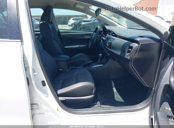 5YFBURHE8GP412152 2016 TOYOTA COROLLA Белый Вид салона спереди
