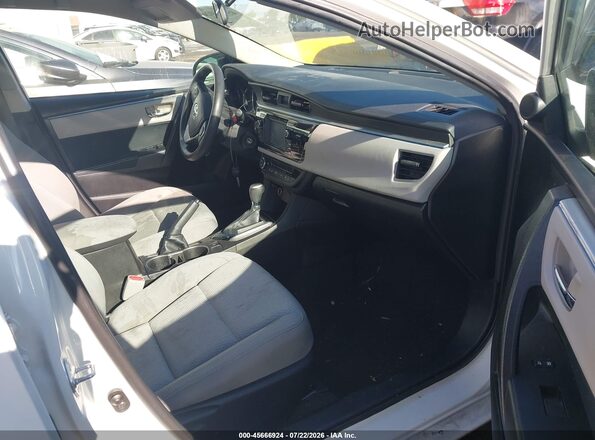 5YFBURHE8GP416153 2016 TOYOTA COROLLA White Vista interior delantera