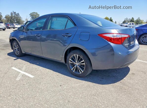 5YFBURHE8GP430831 2016 TOYOTA COROLLA Gray Tył lewy