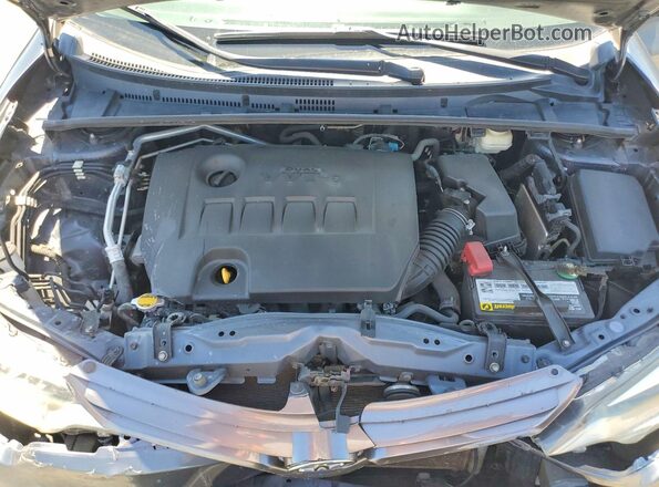 5YFBURHE8GP430831 2016 TOYOTA COROLLA Gray Widok wnętrza z tyłu