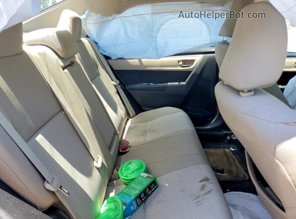5YFBURHE8GP430831 2016 TOYOTA COROLLA Gray Widok tylnych siedzeń
