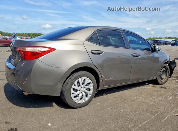 5YFBURHE8HP600977 2017 TOYOTA COROLLA Желто-коричневый Задняя правая четверть