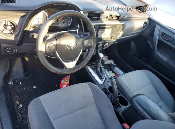 5YFBURHE8JP855666 2018 TOYOTA COROLLA Gray Вид панелі приладів