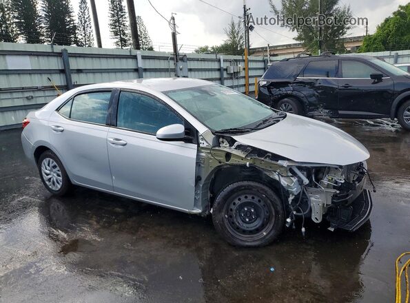 5YFBURHE8KP945952 2019 TOYOTA COROLLA Silver Առջևի աջ