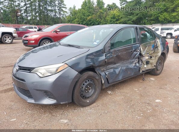 5YFBURHE9GP426786 2016 TOYOTA COROLLA Gray Przód lewy