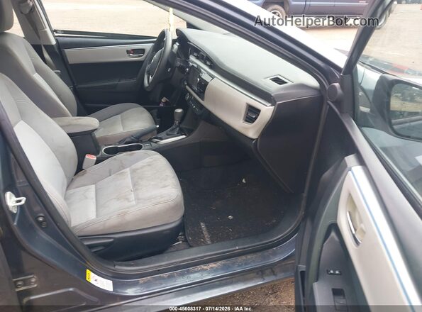 5YFBURHE9GP426786 2016 TOYOTA COROLLA Gray Widok wnętrza z przodu