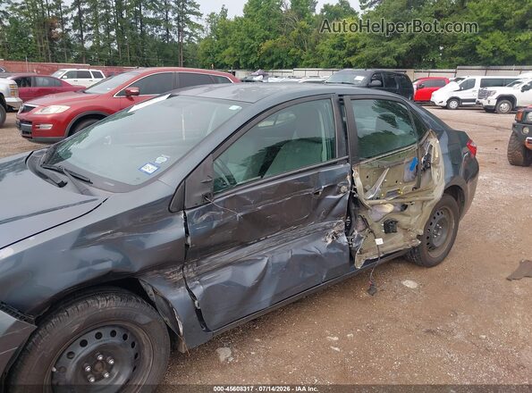 5YFBURHE9GP426786 2016 TOYOTA COROLLA Gray Widok z przodu