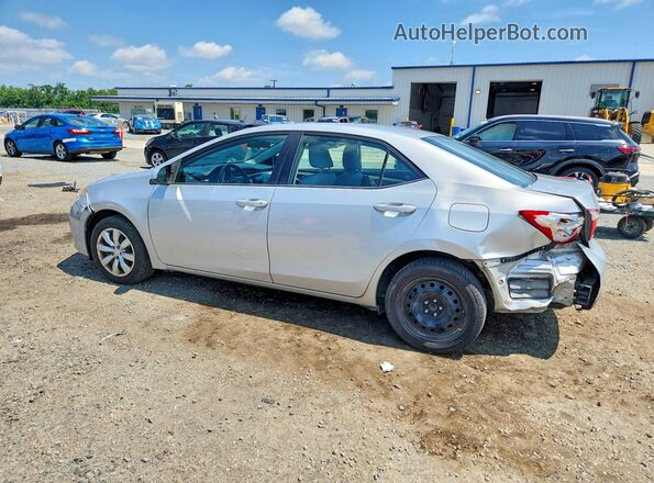 5YFBURHE9GP446097 2016 TOYOTA COROLLA Gray Trasero izquierdo