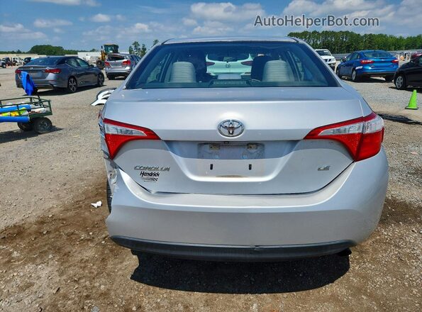 5YFBURHE9GP446097 2016 TOYOTA COROLLA Gray Vista trasera