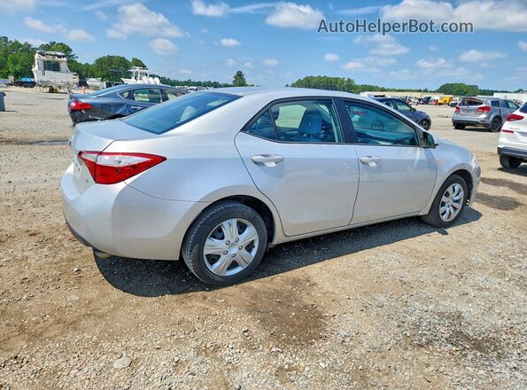 5YFBURHE9GP446097 2016 TOYOTA COROLLA Gray Trasero derecho