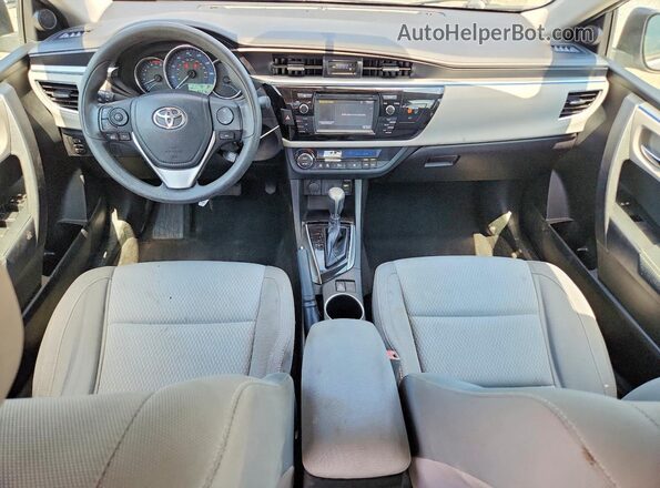 5YFBURHE9GP446097 2016 TOYOTA COROLLA Gray Vista del salpicadero