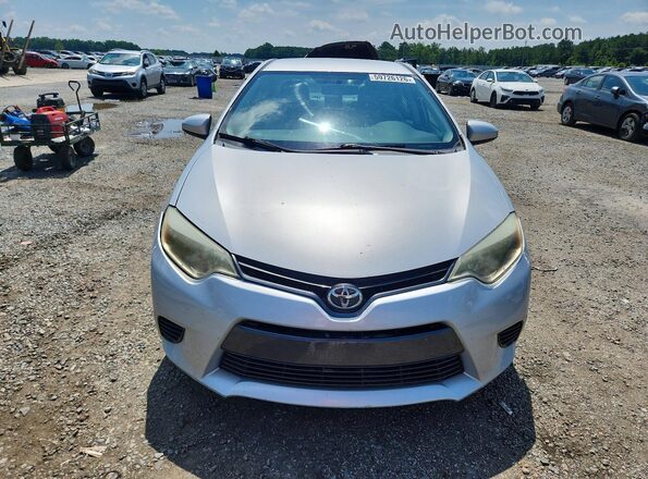 5YFBURHE9GP446097 2016 TOYOTA COROLLA Gray Vista frontal