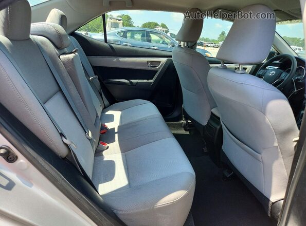5YFBURHE9GP446097 2016 TOYOTA COROLLA Gray Vista de los asientos traseros