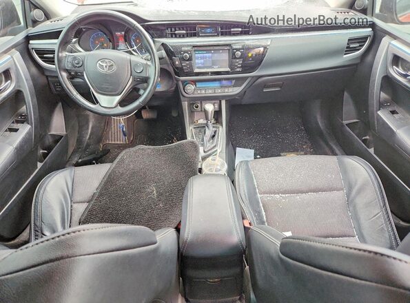 5YFBURHE9GP481982 2016 TOYOTA COROLLA Red Առջևի վահանակի տեսք