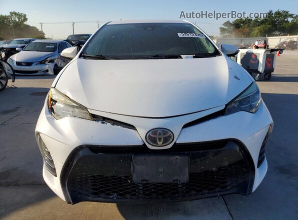 5YFBURHE9HP706922 2017 TOYOTA COROLLA White Vista frontal