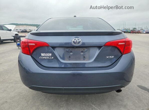 5YFBURHE9KP856875 2019 TOYOTA COROLLA Gray Հետևի տեսք