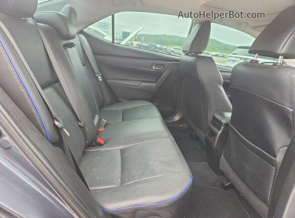 5YFBURHE9KP856875 2019 TOYOTA COROLLA Gray Հետևի նստատեղերի տեսք