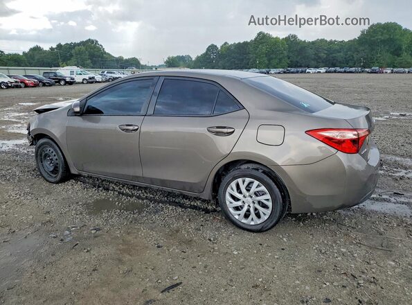 5YFBURHE9KP874857 2019 TOYOTA COROLLA Серый Задняя левая четверть